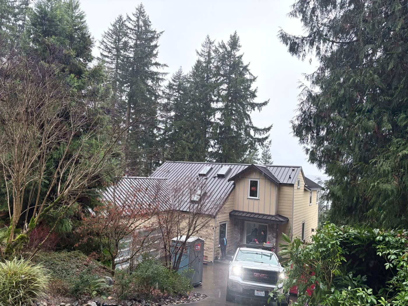 Financed roof installation